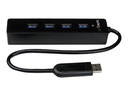 StarTech.com 4-Port USB 3.0 Hub avec câble intégré